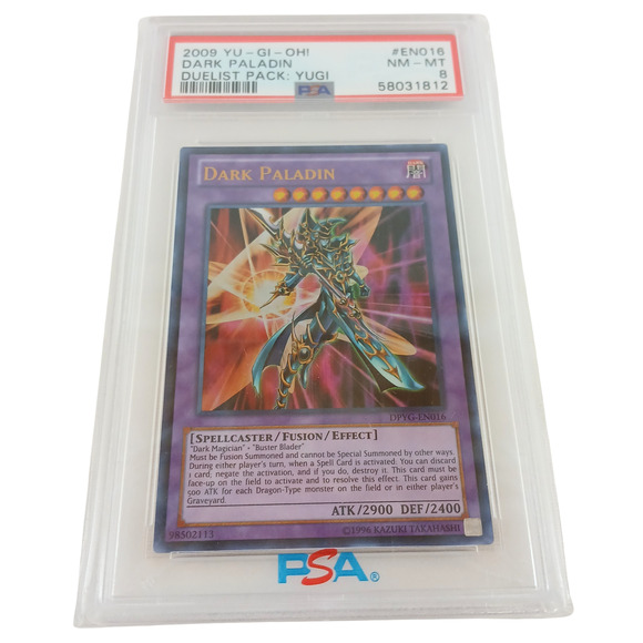 2009 Yu-Gi-Oh! Dark Paladin – DPYG-EN016 – PSA 8 NM-MT – Duelist Pack: Yugi - Picture 1 of 2